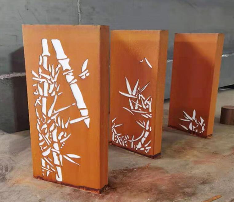三穗锈钢板灯箱